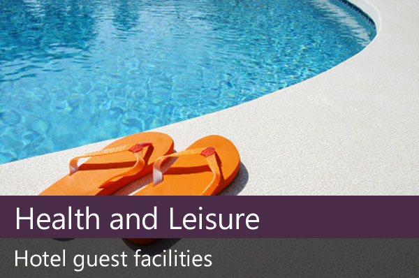 Health and leisure facilities.